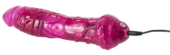 Розовый вибромассажер Rechargeable Big Vibe - 25,5 см. - 2