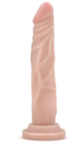 Телесный фаллоимитатор без мошонки с присоской Dr. Skin Realistic Cock Basic 7.5 - 19 см. - 0