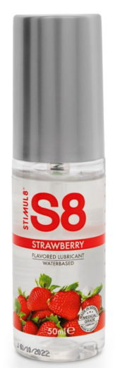 Лубрикант S8 Flavored Lube со вкусом клубники - 50 мл. - 0