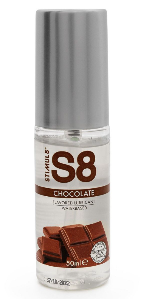 Смазка на водной основе S8 Flavored Lube со вкусом шоколада - 50 мл. - 0
