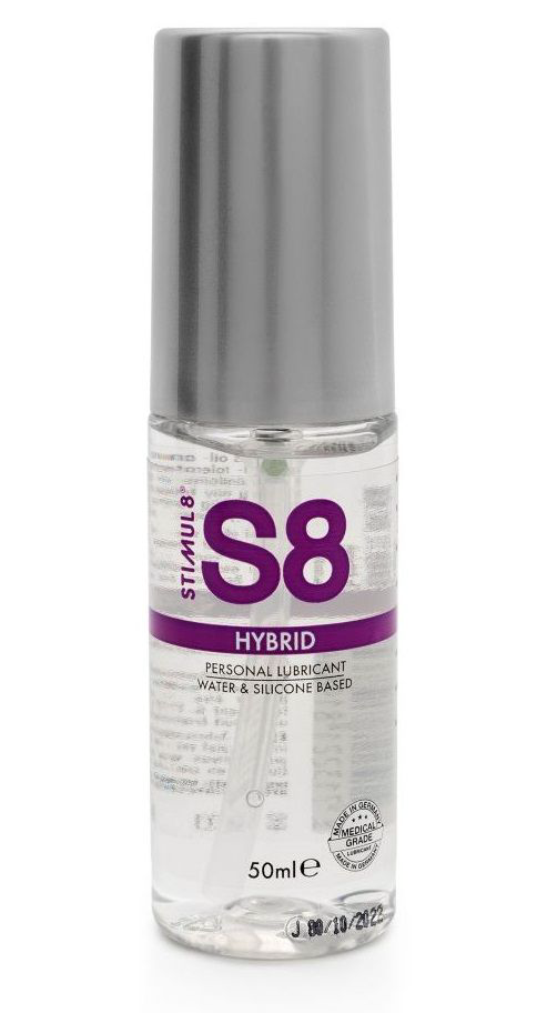 Cмазка на водно-силиконовой основе S8 Hybrid - 50 мл. - 0