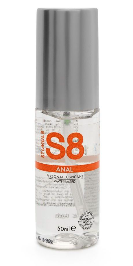 Анальная смазка на водной основе S8 Anal Lube - 50 мл. - 0