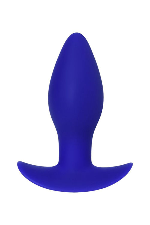 Синяя анальная вибровтулка Fancy - 10,7 см. - 2