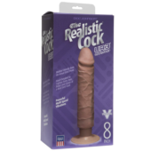 Вибратор-мулат The Realistic Cock ULTRASKYN Without Balls Vibrating 8” - 24,1 см. - 1
