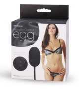 Чёрное виброяичко с ДУ REMOTE CONTROL EGG BLACK - 1