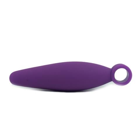 Фиолетовая анальная пробка Climax Anal Finger Plug - 10,5 см. - 0