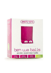 Серебристые вагинальные шарики Ben Wa - 1