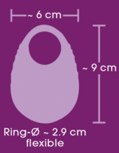 Виброкольцо для пениса Per Due - 6