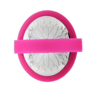 Розовая перезаряжаемая виброщёточка для клиторальной стимуляции MONA PINK