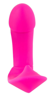 Розовый вибромассажер RC Panty Vibrator со стимулятором клитора - 1