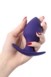 Фиолетовая анальная втулка Glob - 8 см. - 4