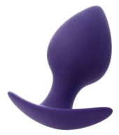 Фиолетовая анальная втулка Glob - 8 см. - 0