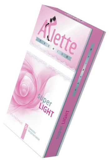 Ультратонкие презервативы Arlette Premium Super Light - 6 шт.