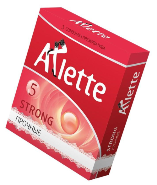 Ультрапрочные презервативы Arlette Strong - 3 шт. - 0