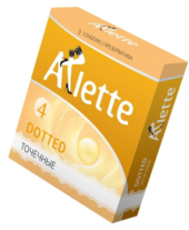 Презервативы Arlette Dotted с точечной текстурой - 3 шт. - 0