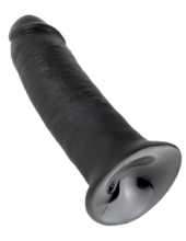 Чёрный фаллос-гигант 10 Cock - 25,4 см. - 2