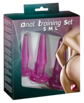 Набор из 3 анальных пробок Anal Training Set - 1