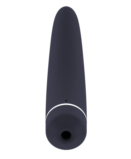 Чёрный вакуумный клиторальный вибромассажер Personal vibrator HIKY - 8