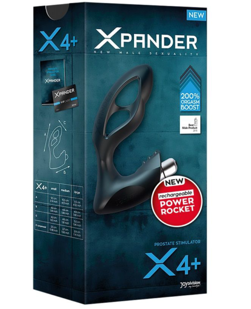 Перезаряжаемый стимулятор простаты JoyDivision Xpander X4+ Size L - 2