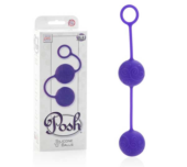 Фиолетовые вагинальные шарики Posh Silicone “O” Balls - 2
