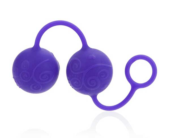 Фиолетовые вагинальные шарики Posh Silicone “O” Balls - 0