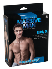 Надувной белокожий секс-мужчина с фаллосом MASSIVE MAN EDDY S. LOVE DOLL - 1