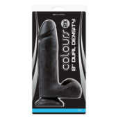 Чёрный фаллоимитатор 2X Dual Density 8 Dildo - 24 см. - 1