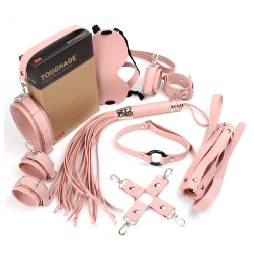 Розовый набор БДСМ-девайсов Bandage Kits - 1