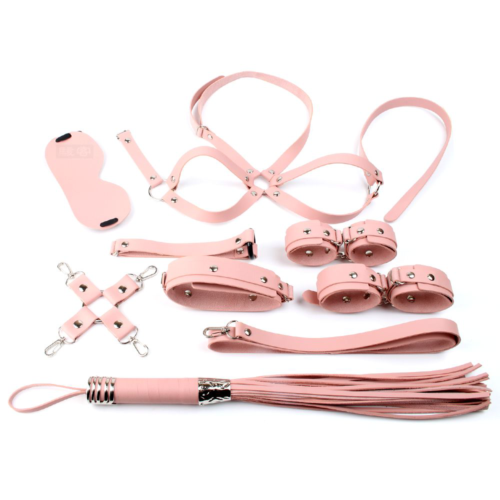 Розовый набор БДСМ-девайсов Bandage Kits - 0