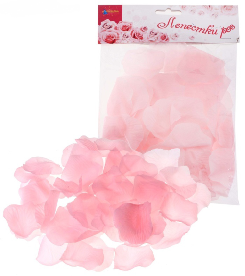 Лепестки роз розовые - 0