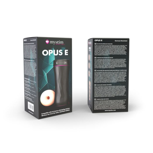 Мастурбатор-анус Opus E Donut с возможностью подключения электростимуляции - 5
