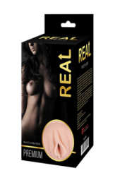 Реалистичный односторонний мастурбатор-вагина Real Women Dual Layer с двойной структурой - 5