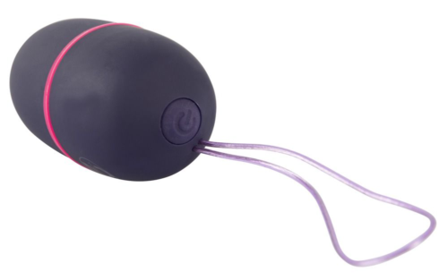 Темно-фиолетовое виброяйцо с пультом ДУ Remote Controlled Love Bullet - 0