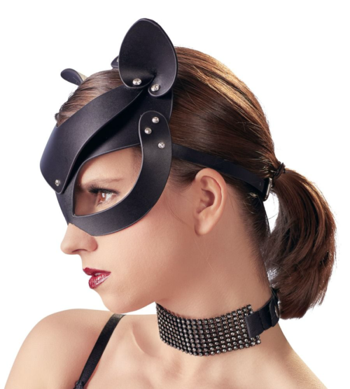 Маска на глаза с ушками Cat Mask Rhinestones - 2