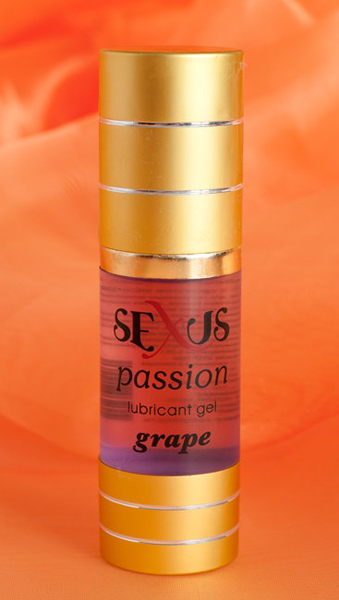 Увлажняющая гель-смазка с ароматом винограда Passion Grape - 0