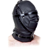 Глухой шлем-маска Full Contact Hood Black - 3