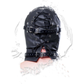 Глухой шлем-маска Full Contact Hood Black - 2