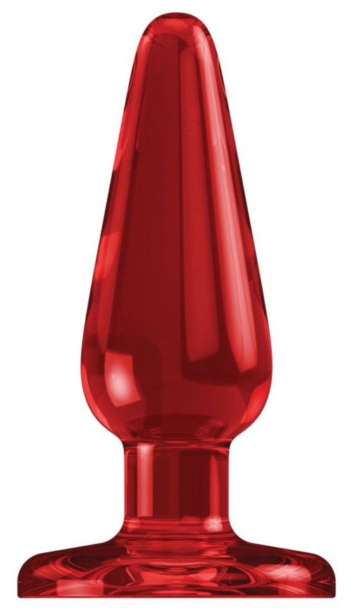 Красная анальная пробка Basic 5 Inch - 12,7 см. - 0