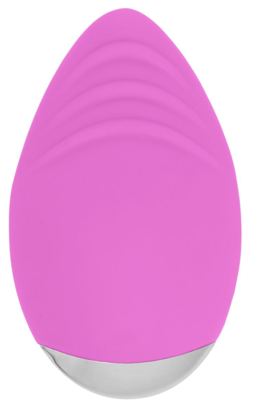 Розовый клиторальный стимулятор Nanci - 10,5 см. - 0