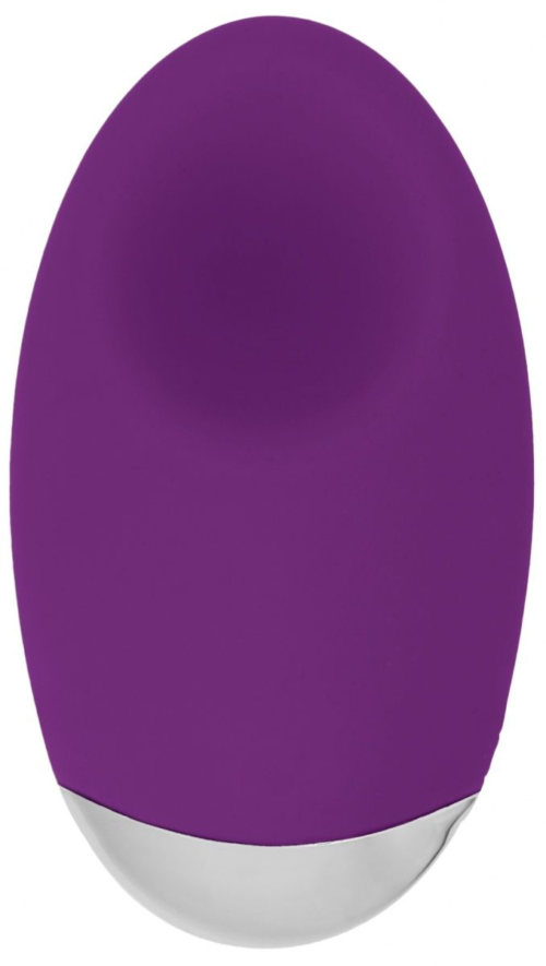 Фиолетовый клиторальный вибростимулятор Ynez - 11,5 см. - 0