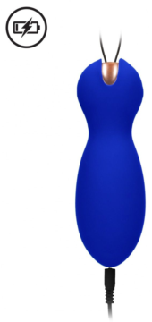 Синие вагинальные шарики Purity с пультом ДУ - 3