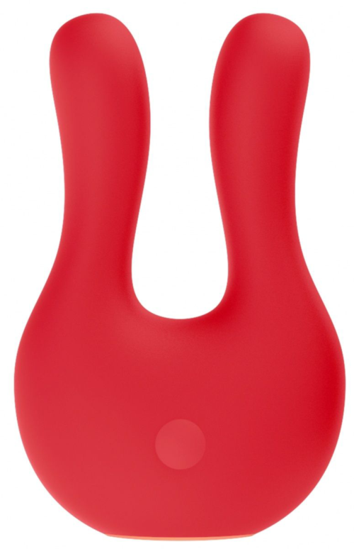 Красный клиторальный стимулятор Exceptional - 10,4 см. - 1