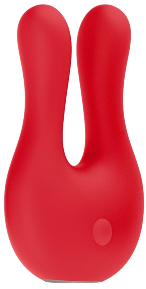 Красный клиторальный стимулятор Exceptional - 10,4 см. - 0