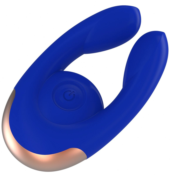 Синий клиторальный стимулятор Fancy - 9,8 см. - 1