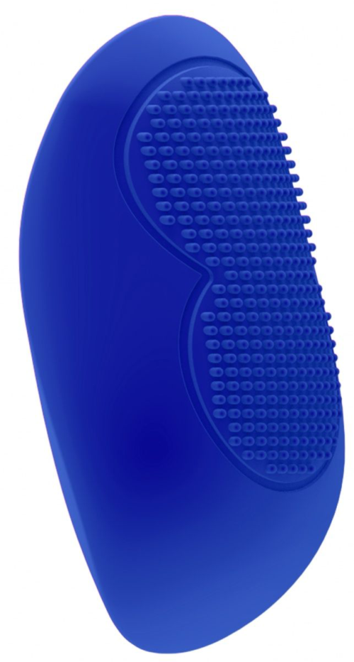Синий клиторальный стимулятор Precious - 6,4 см. - 4