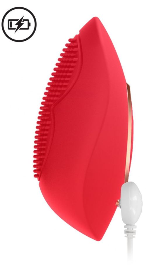 Красный клиторальный стимулятор Precious - 6,4 см. - 5