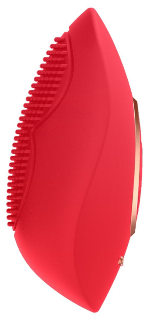 Красный клиторальный стимулятор Precious - 6,4 см. - 4