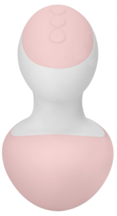 Розовый клиторальный массажер Lovebug - 1