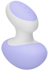 Фиолетовый клиторальный массажер Lovebug - 0