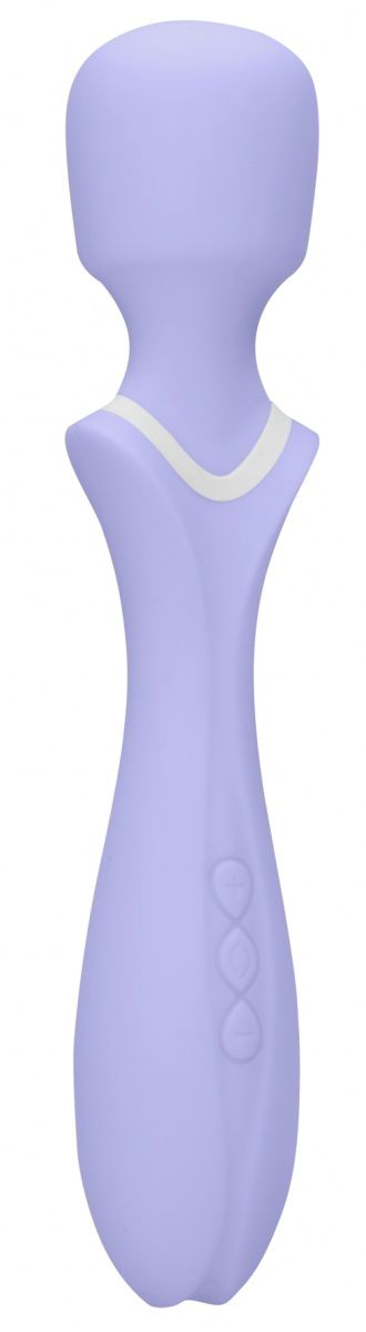 Фиолетовый вибромассажер-жезл Jiggle - 0